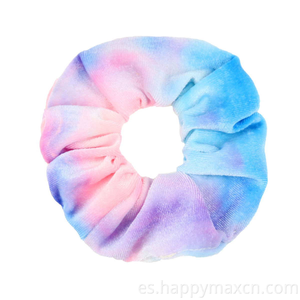 Lindas bandas de cabello diaditas Tie Dye Banda para el cabello para mujeres Material de terciopelo Bandas de anillo elástica para niñas Cordillera